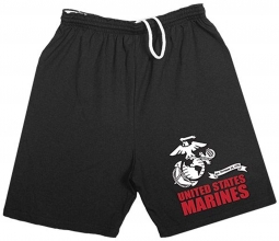 Military Shorts Military Marines Logo Training Shorts